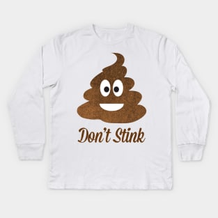 Don't Stink Kids Long Sleeve T-Shirt